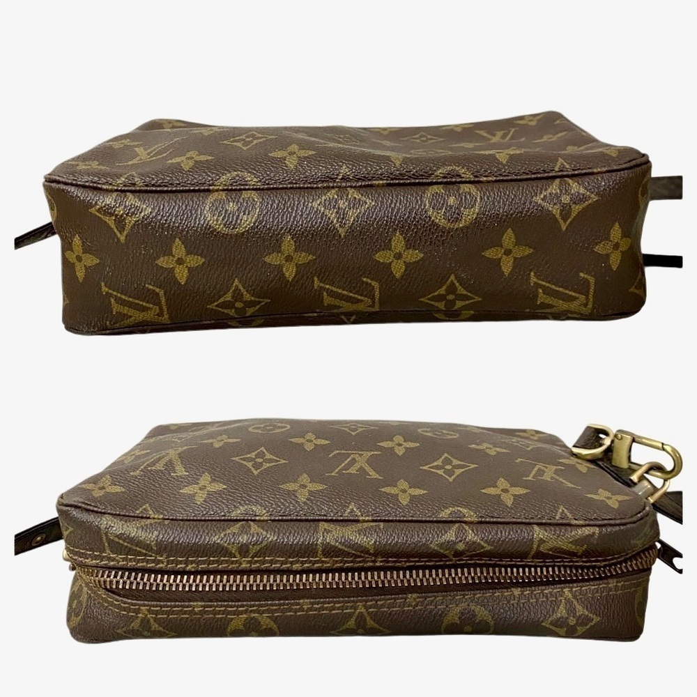 LOUIS VUITTON Monogram Clutch-Crossbody Shoulder Bag 💼 834 - Picture 11 of 16